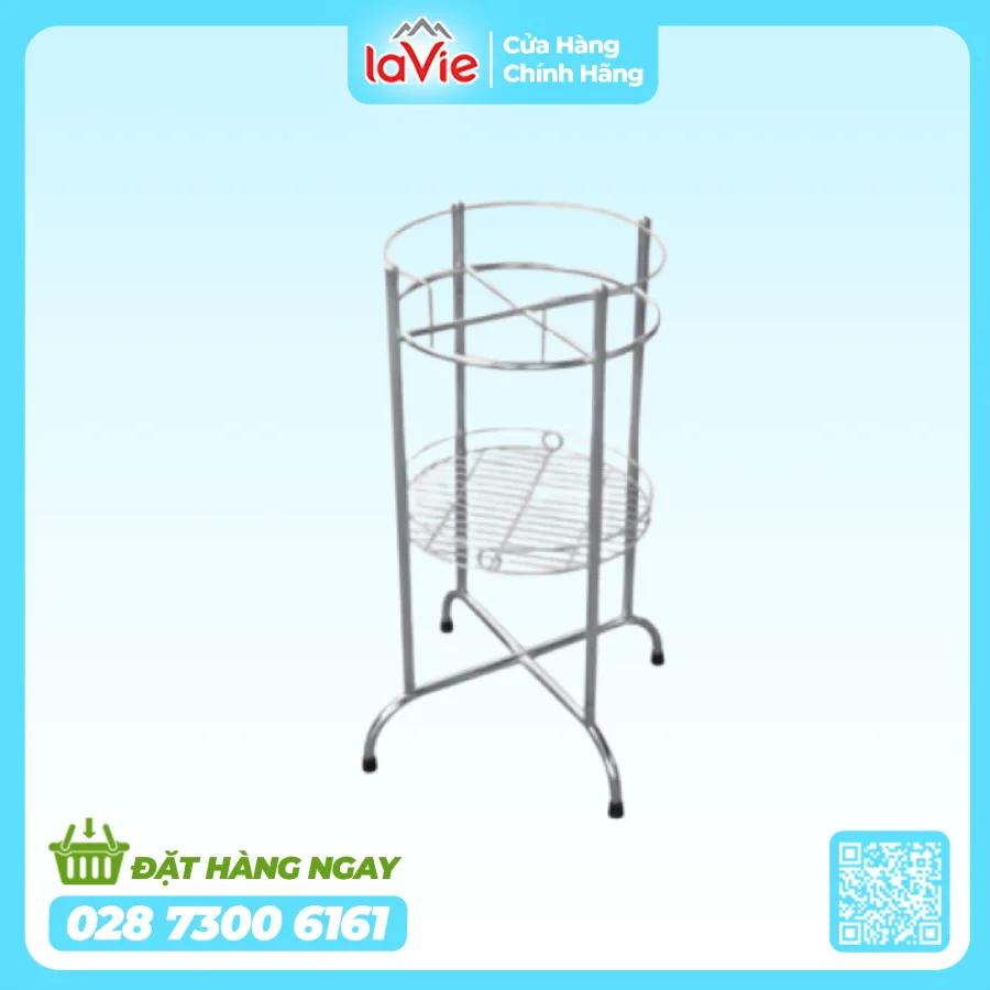 Chân kệ inox