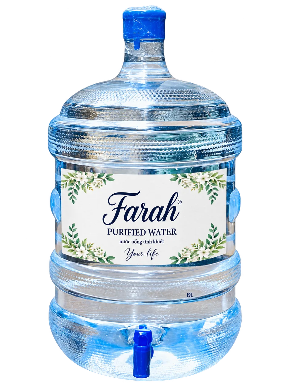 Nước tinh khiết Farah bình 19L